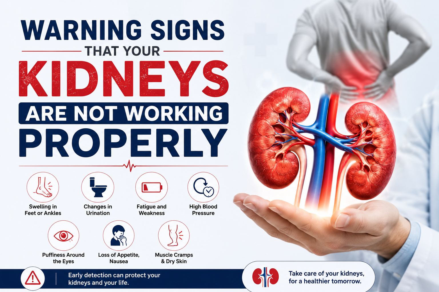 Warning Signs That Your Kidneys Are Not Working Properly